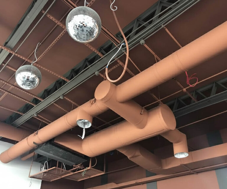 Chilled Water Piping Works with Pressure Testing