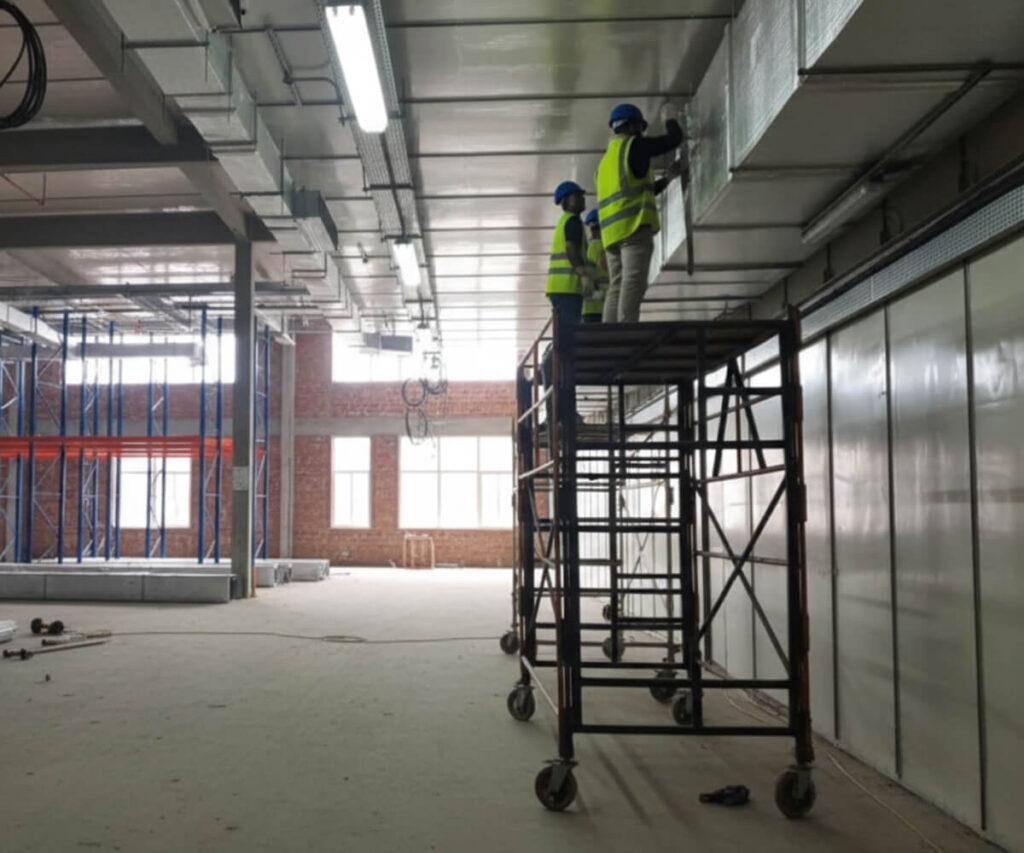 Fabrication and Erection of Air-Conditioning Ducts